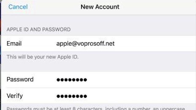 Как создать американский Apple ID