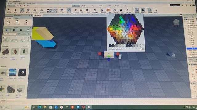 Обучение роблокс студии, базовое обучение (часть 1)