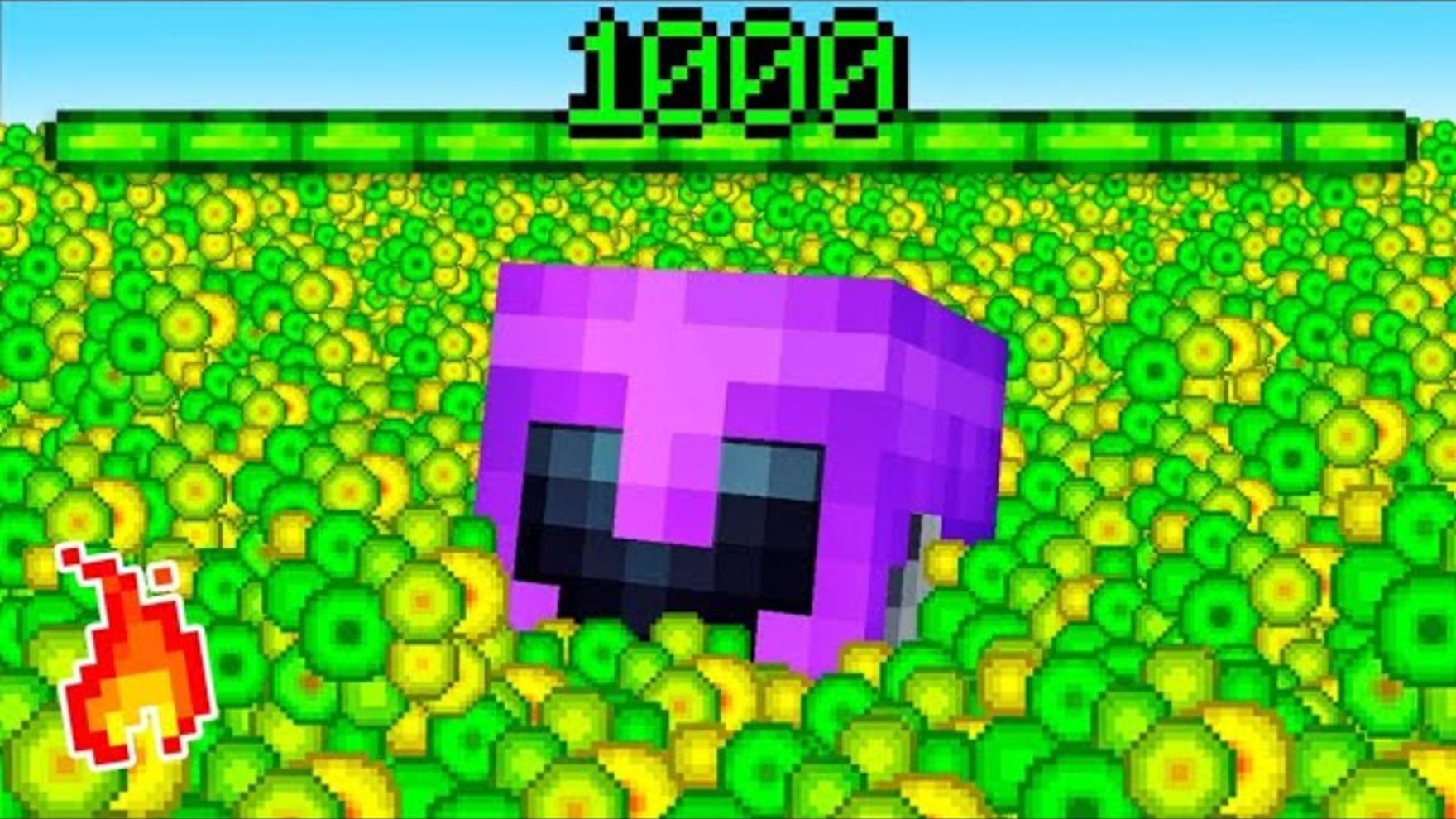 Я ПРОКАЧАЛ 1000 УРОВЕНЬ В ХАРДКОР МАЙНКРАФТЕ! MINECRAFT НА РУССКОМ КОМПОТ ДАКПЛЕЙ НУБ И ПРО