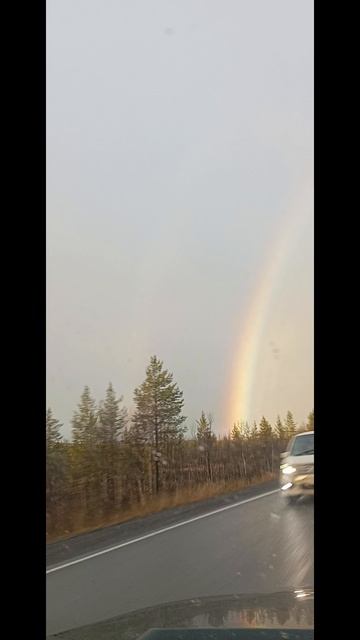 Мурманск. 6 ноября. Радуга 🌈🌈🌈
