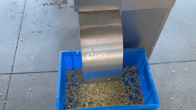 Машинка для нарезки картофеля на кубики в Мексике