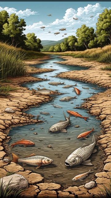 Природное явление – Высыхание рек