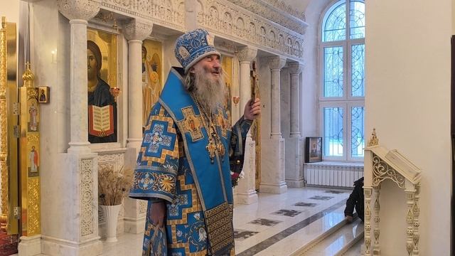 Проповедь митрополита Иоанна в престольный праздник храма _Всех Скорбящих Радость
