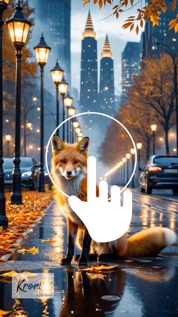 Городская лиса: тень среди огней
#лиса #городскаялиса #нейросеть #AIанимация #атмосферноевидео