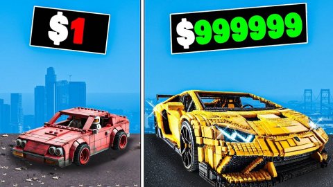 ПРОКАЧАЛ ЛЕГО ТАЧКУ НУБА ЗА $1 ДО $1,000,000 В GTA 5