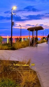 1 часть новая набережная Тольятти закат