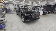 Genesis GV80 / Полная оклейка (полиуретан Spectroll Premium 210 mic) PDR