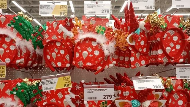 Новогодняя красота в магазине О, Кей.