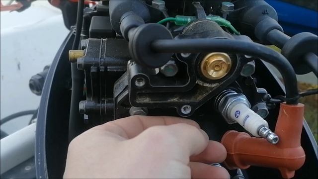 Ремонт лодочного мотора Hidea HD9.9FHS 2-х тактный охлаждение