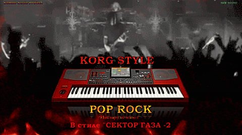 ☣ KORG STYLE ☣ Инструментал 🎶 В стиле 🎸"СЕКТОР ГАЗА -"2🎸🔥