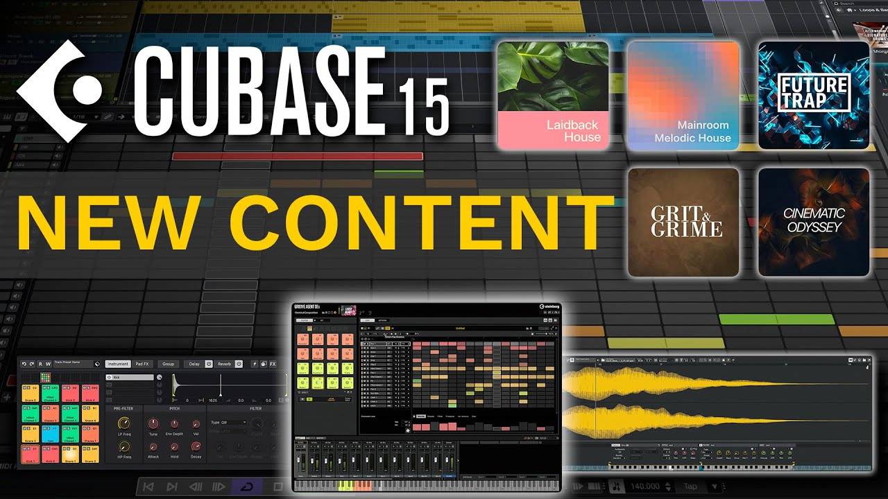 Cubase 15: New Content | Instant Inspiration