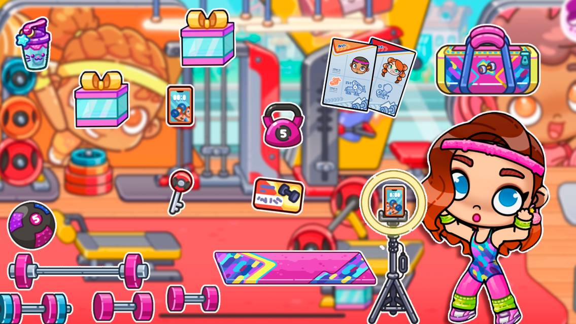 Новые Секреты в Аватар Ворлд 🥳 Спортивный Зал Аватар Ворлд