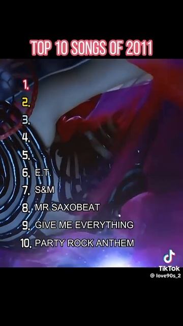 топ песни 2011