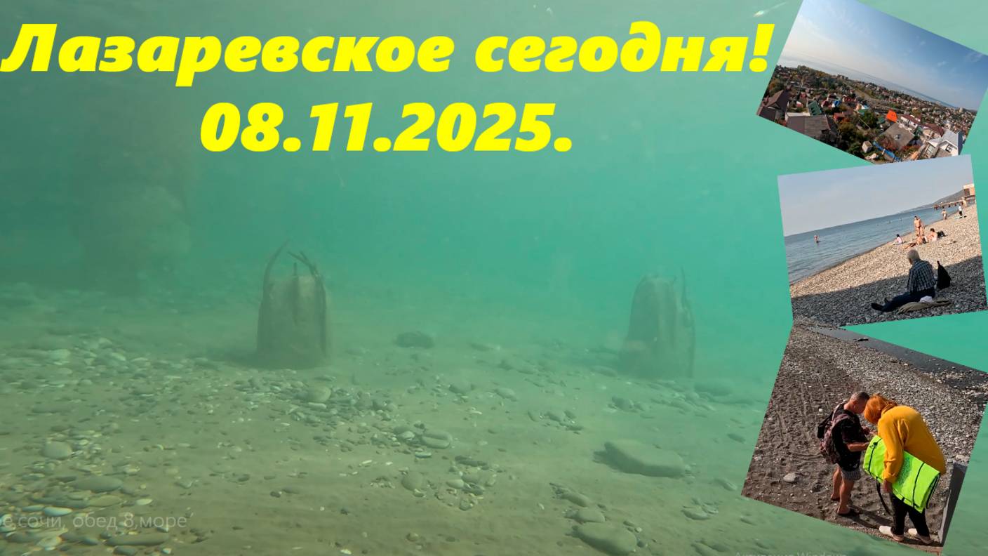 Лазаревское сегодня! 08.11.2025.