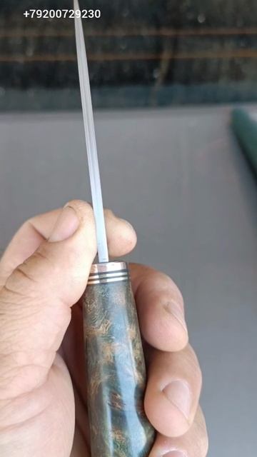 Обзор ножа от клиента с клинком от Горшкова Андрея из стали BOHLER M390