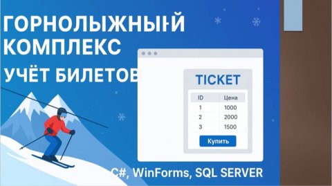 Горнолыжный комплекс. Учет билетов