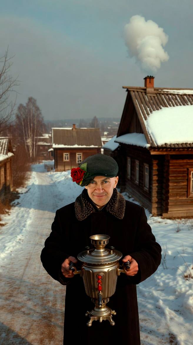 ✨ Ноябрьские вечера русской деревни, о которых молчит даже Google ✨ #деревня #поселок