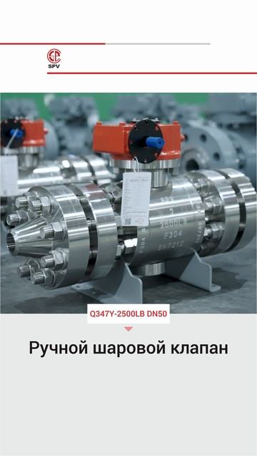 Q347Y-2500LB DN50 Ручной шаровой клапан-SPV