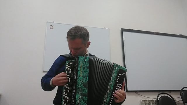 В. Новиков концертная пьеса на тему песни М. Блантера "Черноглазая казачка"