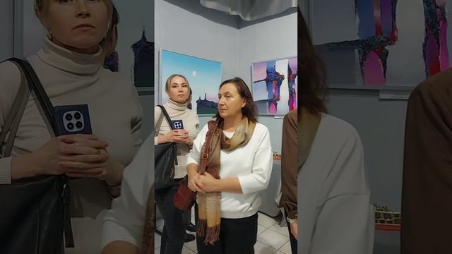 В творческом пространстве на Ленина, 28 открыта Юбилейная выставка "Восхождение" Николая Балышева