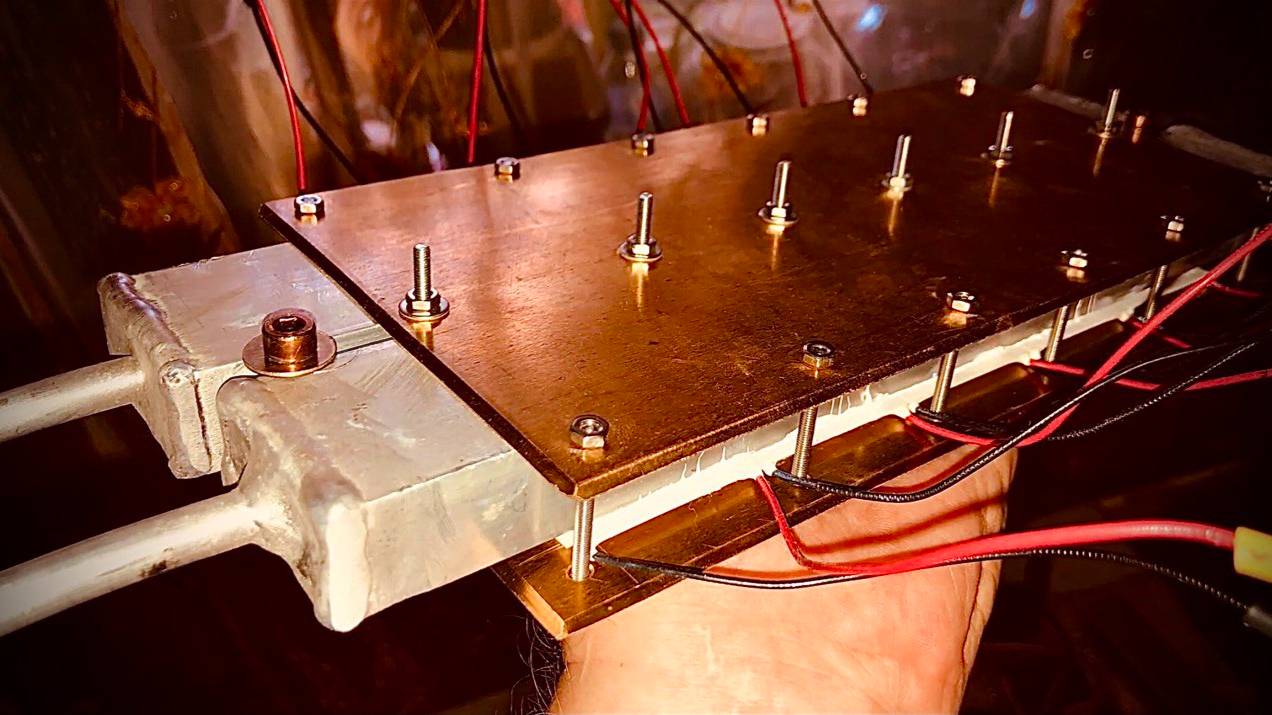 [Natalex] Термогенератор 20 ватт. Переделка на латунную подложку. Часть №10…