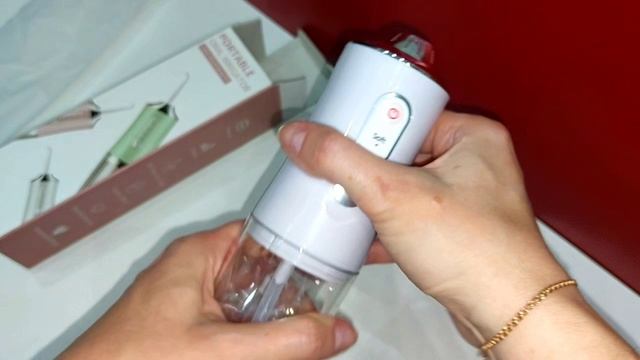 Портативный ирригатор для полости рта. Распаковка.