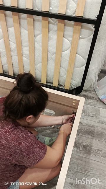 Сборка кровати