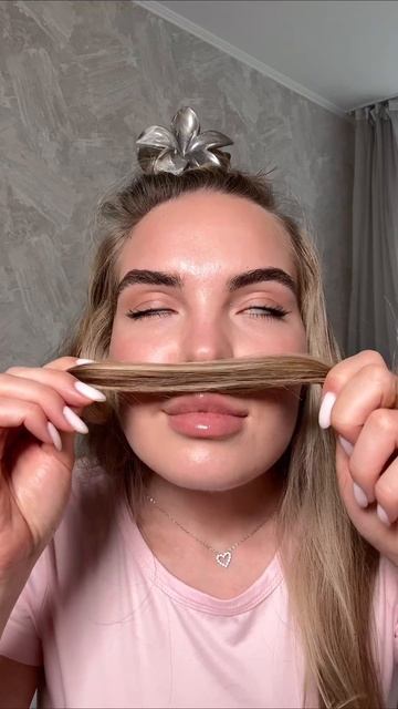 Тутор🥰 невероятный блеск и аромат от масла✨ мята, лаванда, кардамон😍 #404151366 #маслодляволос #уход