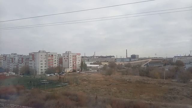 Едем домой поездом Тюмень - Кисловодск! Река Волга ! В пути !!!