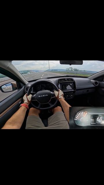 DACIA SPRING - Испытание на ускорение