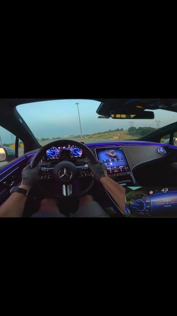 MERCEDES BENZ QEQ - Тест на ускорение