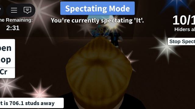 IsmaBoy играет в прятки в роблаксе