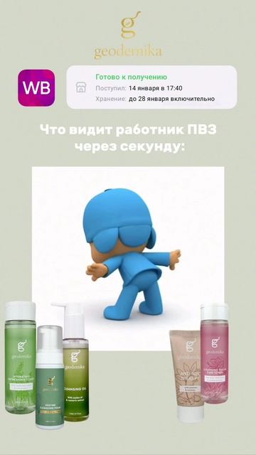 Не говорите, что не было.. не поверим #geodemika #уходоваякосметика #мем #вб