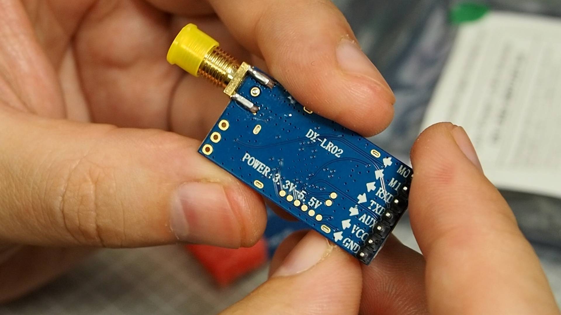 LoRa модуль DX-LR02 900T22D. UART, AT команды и прочие плюшки