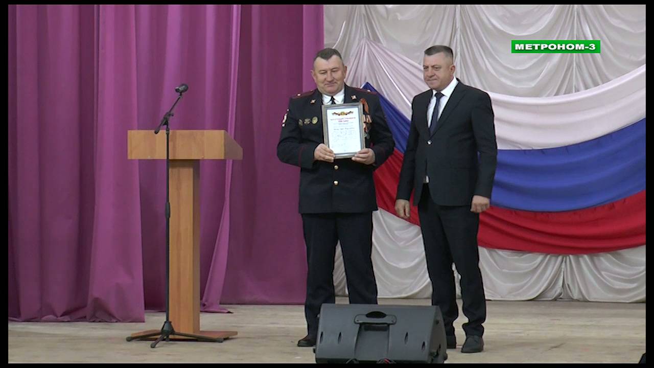 ДЕНЬ СОТРУДНИКА МВД ОТМЕТИЛИ В ТБИЛИССКОМ РАЙОНЕ