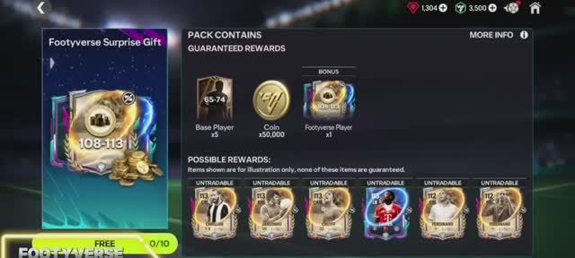 Специальные Паки FOOTYVERSE!OMG))) FC 26 Mobile