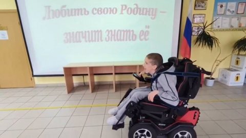 В школу на своем вездеходе Caterwil