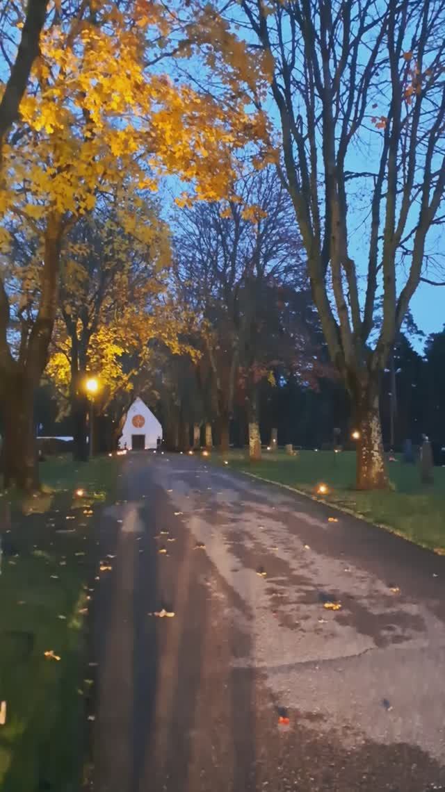 Шведское клабище в День Всех Святых