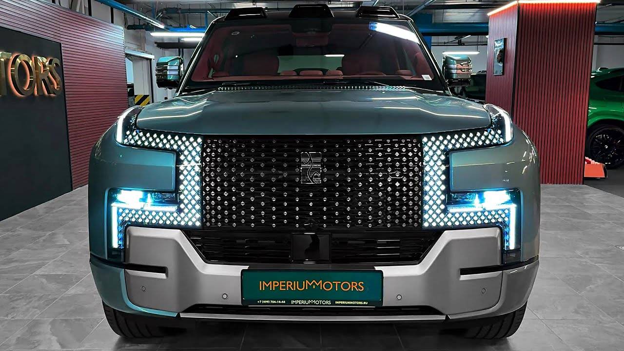 2025 BYD Yangwang U8 — великолепный высокотехнологичный внедорожник класса люкс!