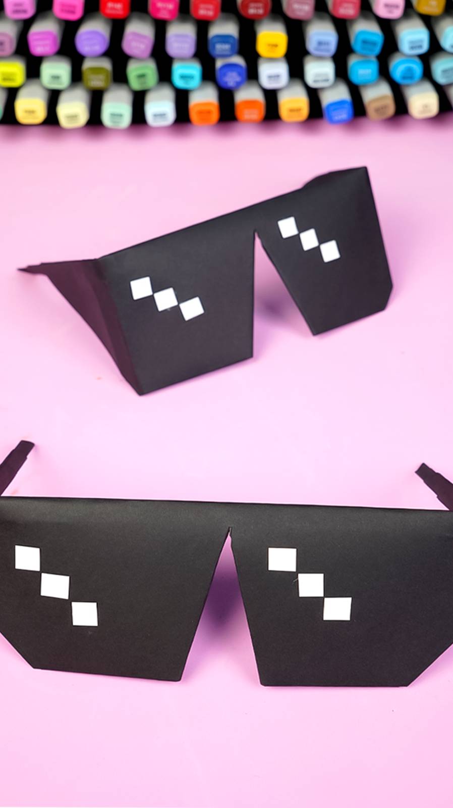 Оригами очки за 5 минут! 😎