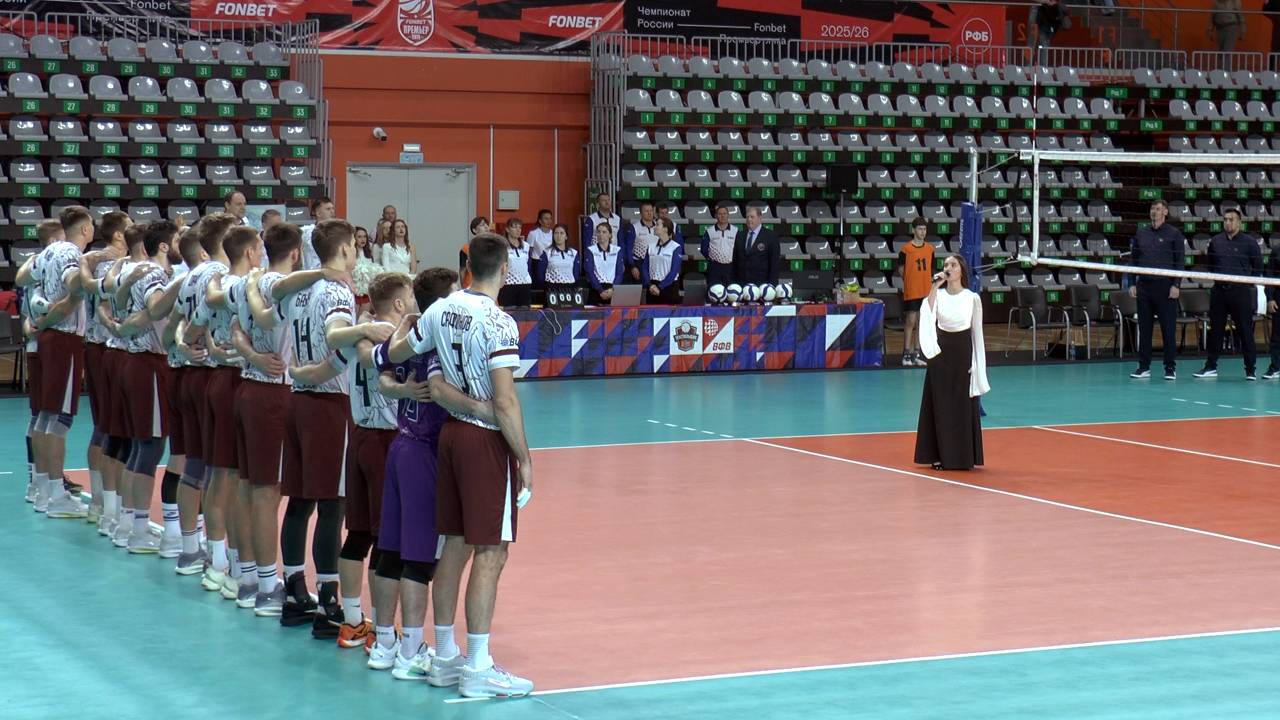 Волейбол. Гимн России. Поёт Таисия Соловьёва