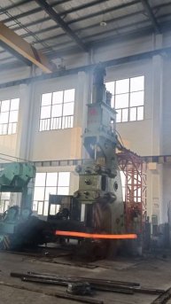 Электро-гидравлический одностоечный ковочный молот. Эффективность и удобство