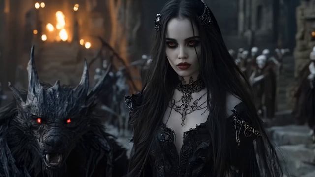 Тени и Свет Древнего Замка: Путешествие Элары в Глубины Себя 🌑🏰✨