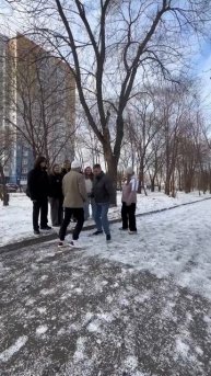 Случай на улице