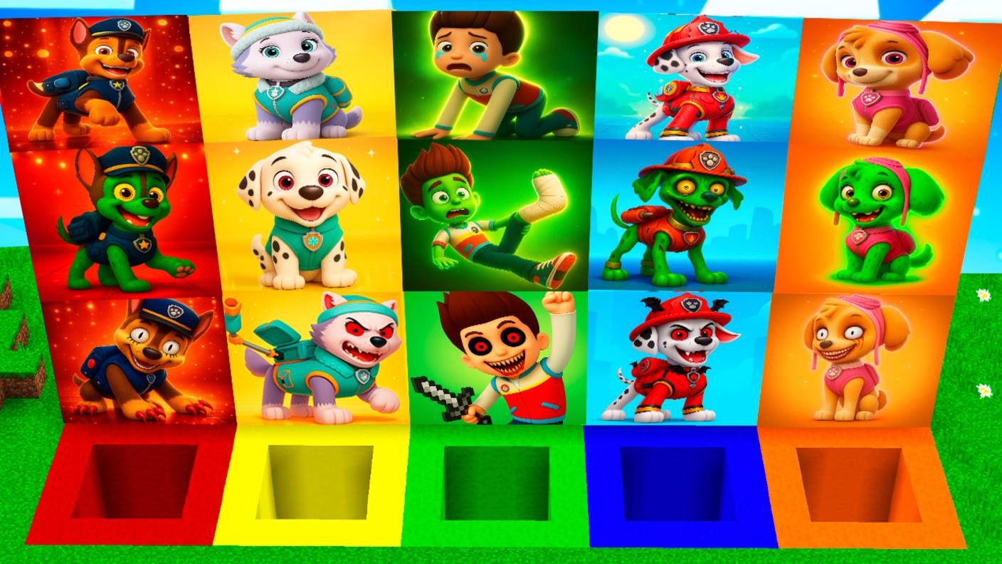Я НАШЁЛ ПОДВАЛЫ ЭВОЛЮЦИИ ЩЕНЯЧИЙ ПАТРУЛЬ РАЙДЕР СКАЙ МАРШАЛ в МАЙНКРАФТ PAW PATROL МУЛЬТИК