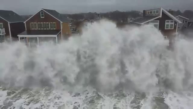 Жуткие зимние штормы