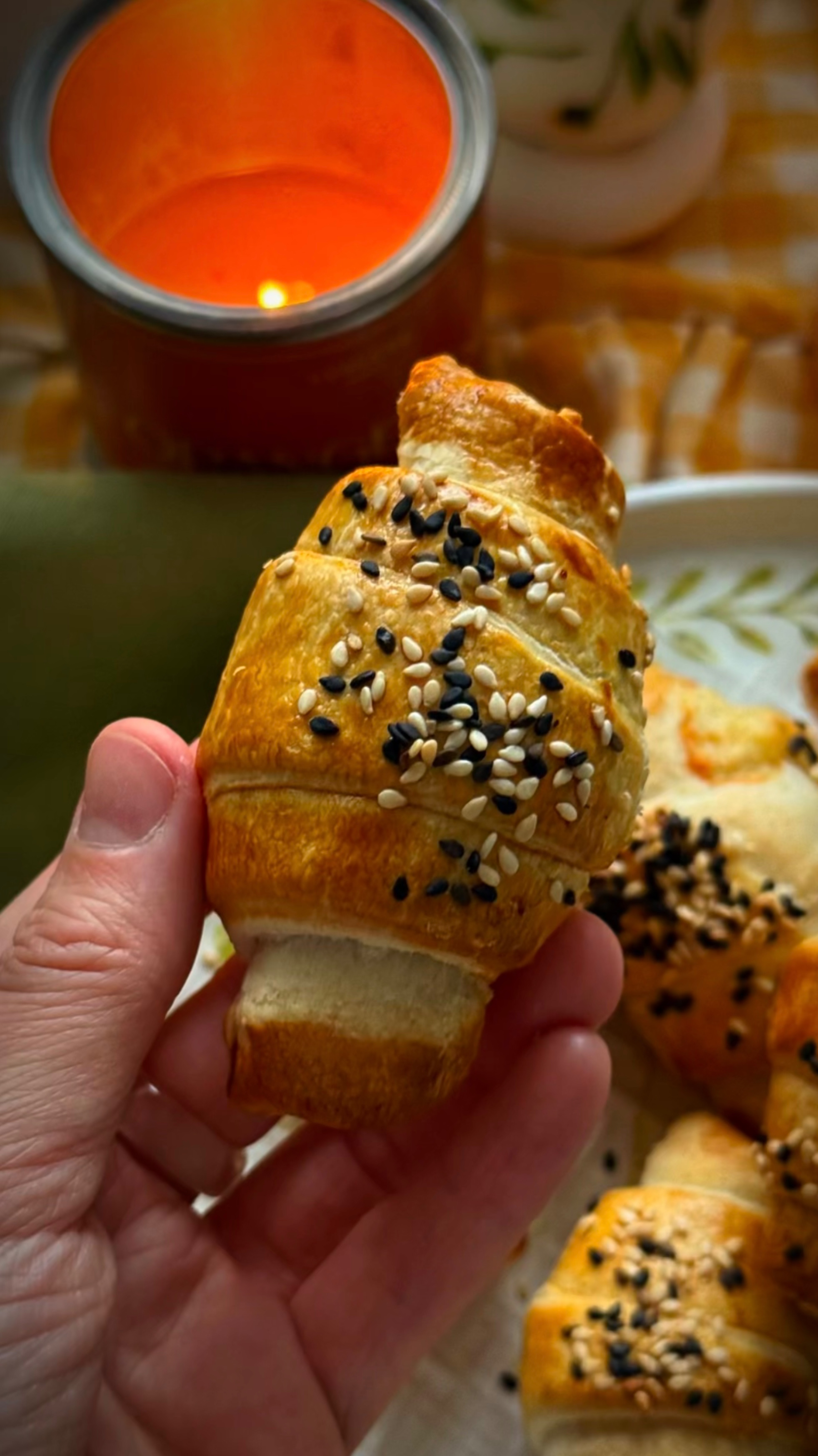 Безумно вкусные круассаны с сыром 🥐🤤✨