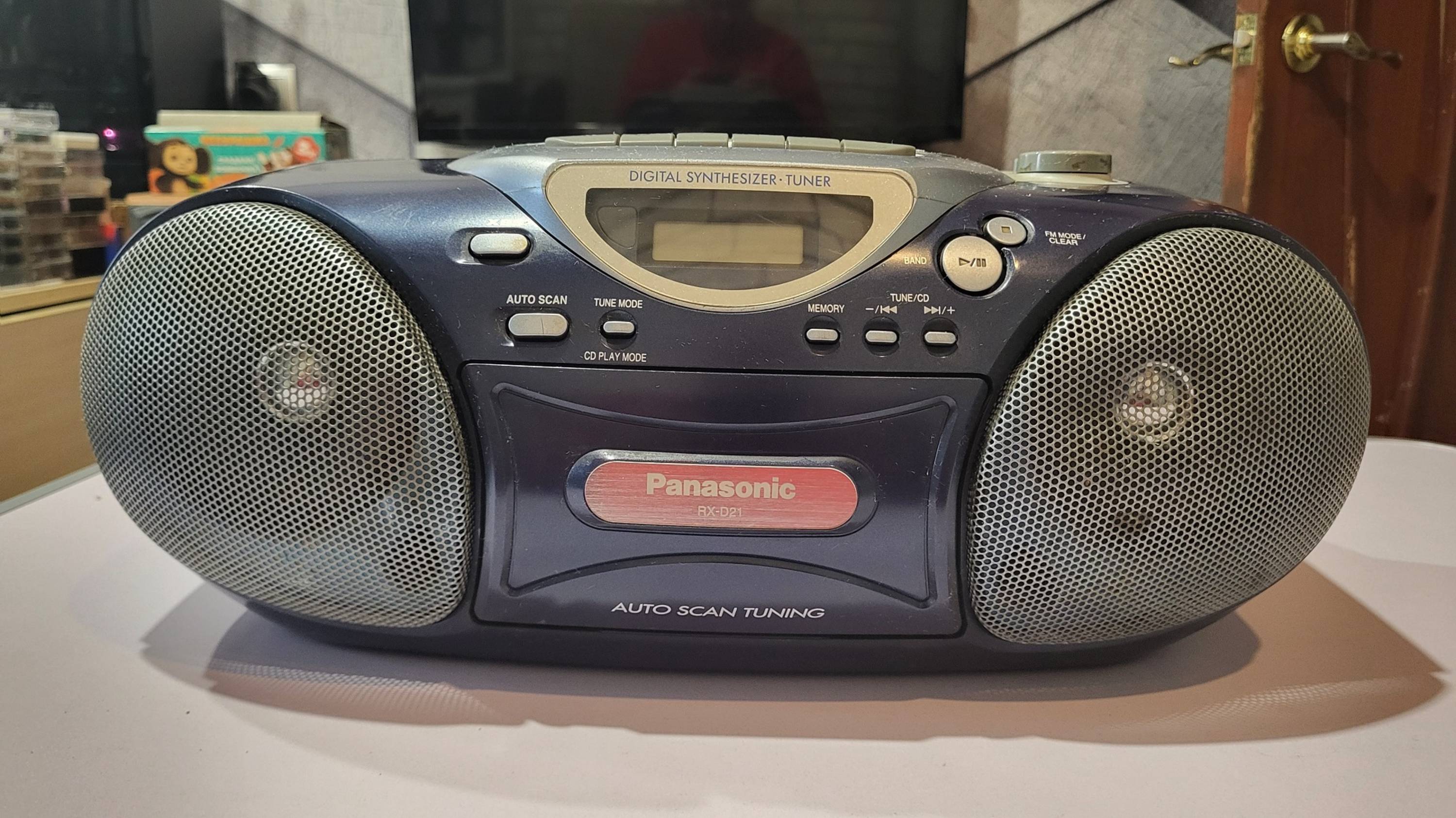 МАГНИТОЛА PANASONIC RX-D21 ДЛЯ АВИТО!