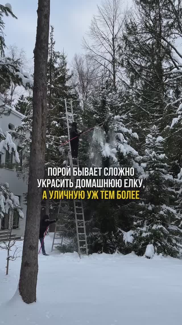 Мы позаботимся обо всех деталях, чтобы ваша елка стала не только красивой, но и была безопасной 🙌