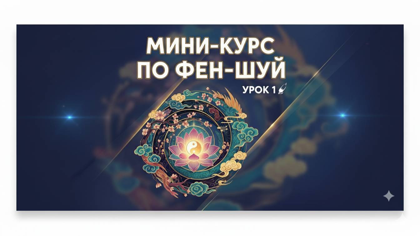 Мини-курс по фен-шуй / Урок 1 / Введение